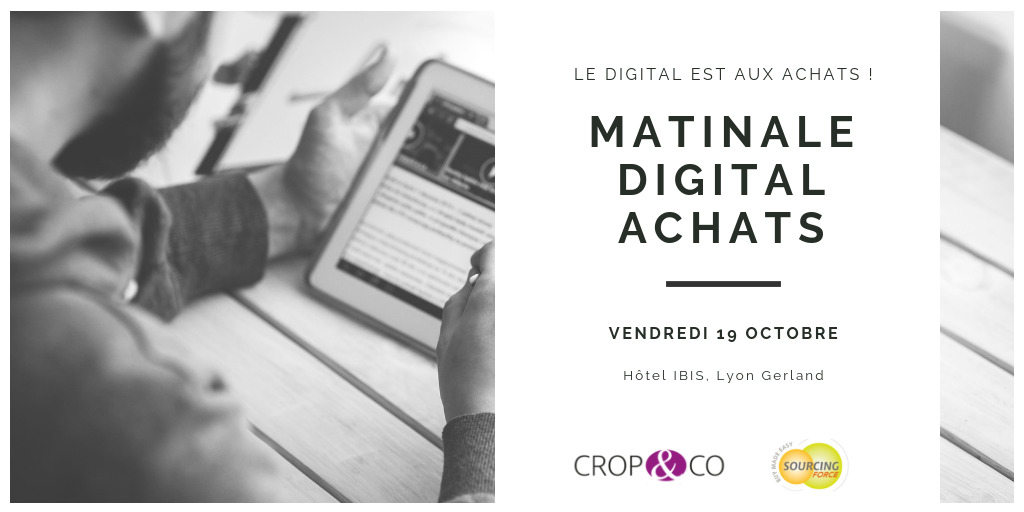 matinal achats Crop and co : digital achats