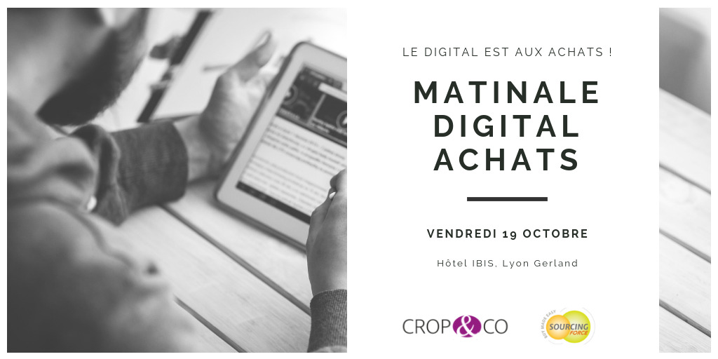 matinal achats Crop and co : digital achats