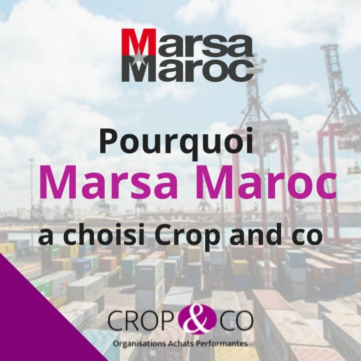 Conseil et formation achats : Marsa Maroc choisi Crop and co